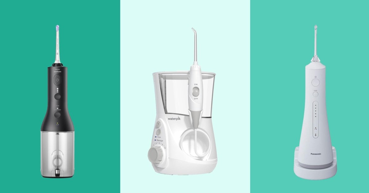 How to actually use a water flosser correctly, according to dentists