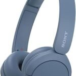 Sony WH-CH520 Wireless On-Ear Bluetooth Headphones with Microphone, Blue