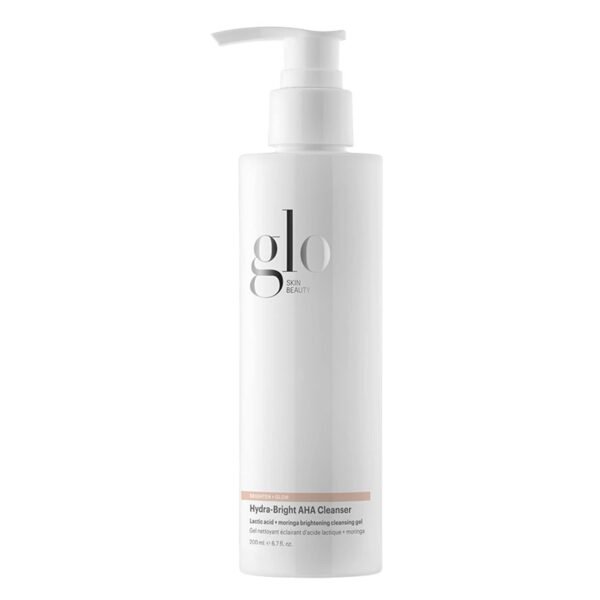 Glo Skin Beauty Hydra-Bright AHA Lactic Acid Exfoliating Face Wash, 6.7 oz