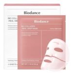 BIODANCE Bio-Collagen Real Deep Mask, Hydrating Overnight Hydrogel Face Mask, Pore Minimizing, Elast…