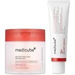 medicube Toner Pads Red Succinic Acid Panthenol Pad for Facial Peeling