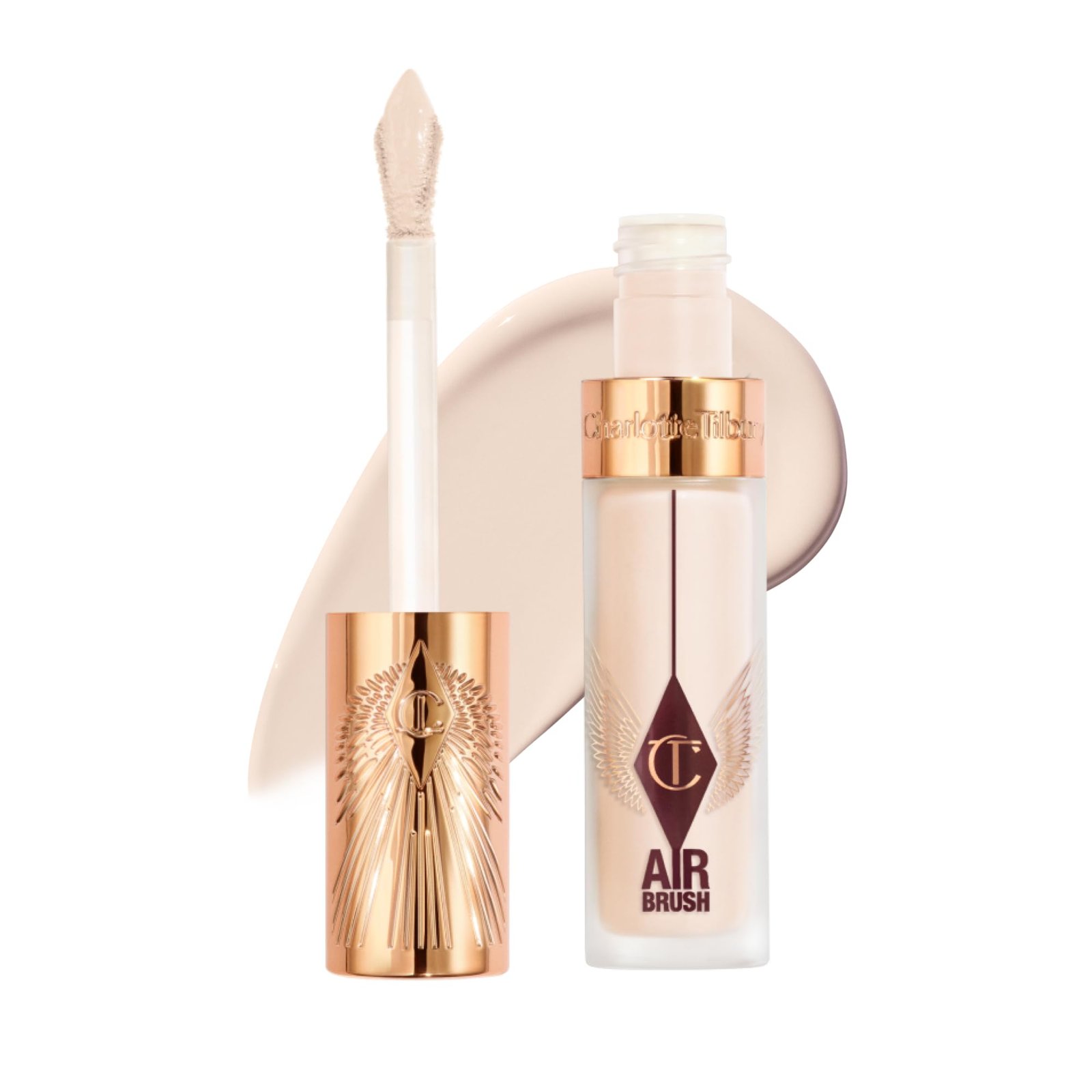 Charlotte Tilbury AIRbrush Flawless Blur Concealer - Longwear Concealer for Dark Circles, Blemishes,… Charlotte Tilbury AIRbrush Flawless Blur Concealer - Longwear Concealer for Dark Circles, Blemishes,…