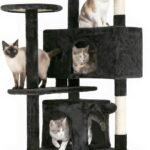 FDW | 54" Cat Tree Tower | Dark Gray | Multi-Level Indoor Activity Center