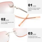 LIKSMU Y2K Sunglasses for Women Trendy 2000s Vintage Rave Sun Glasses