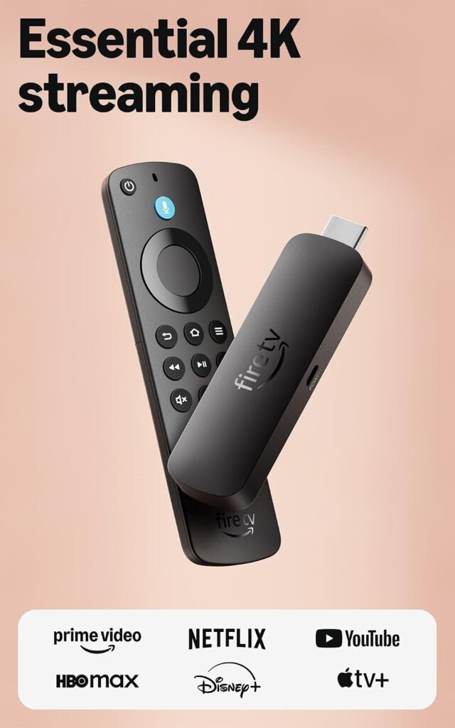 Amazon Fire TV Stick 4K Select (newest model), start streaming in 4K, AI-powered search, and free &…