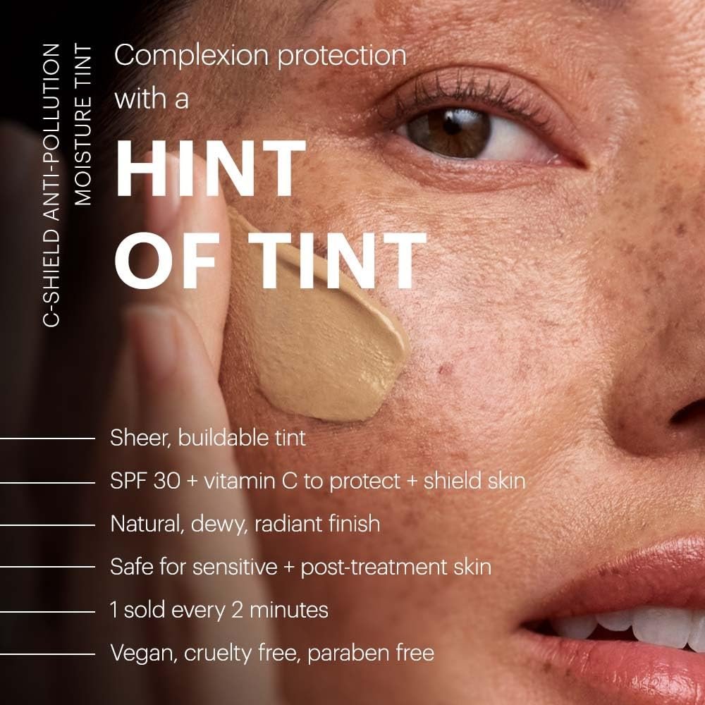 Glo Skin Beauty C-Shield Tinted Moisturizer SPF 30, 2N Light 1.7 oz