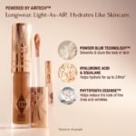 Charlotte Tilbury AIRbrush Flawless Blur Concealer - Longwear Concealer for Dark Circles, Blemishes,…
