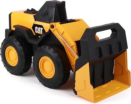 Cat Construction Toys, Real Steel Max Wheel Loader 16” – Real Steel Body, Working Arm & Bucket, Over…