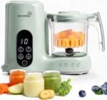 Grownsy Baby Food Maker, Steamer & Blender Baby Food Processor, Green