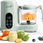 Grownsy Baby Food Maker, Steamer & Blender Baby Food Processor, Green