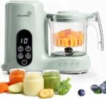 Grownsy Baby Food Maker, Steamer & Blender Baby Food Processor, Green
