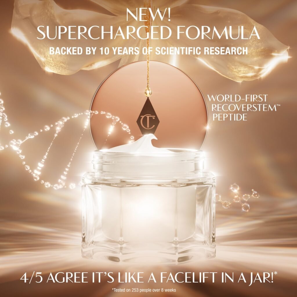 Charlotte Tilbury Magic Cream Face Moisturizer - Firming & Hydrating Face Cream to Create a Smoother…