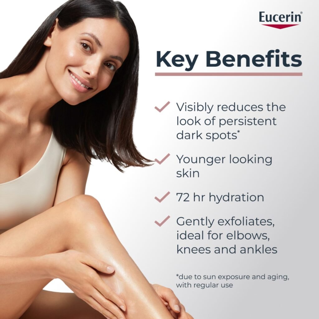 Eucerin Radiant Tone Dark Spot Corrector Body Cream, 7 OZ