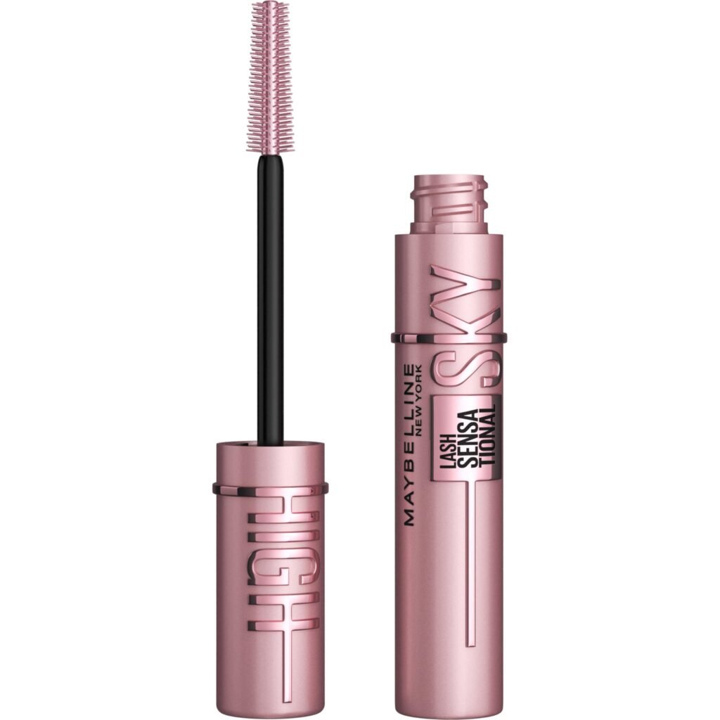 Maybelline Lash Sensational Sky High Washable Mascara Makeup, Volumizing, Lengthening, Defining, Cur…