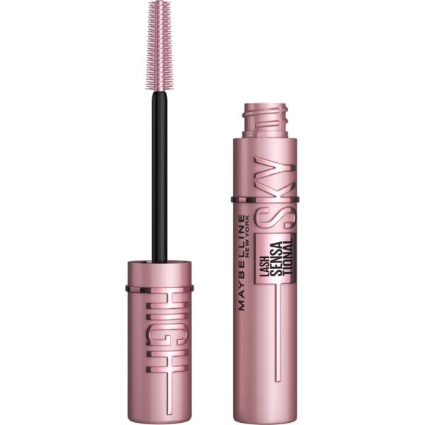 Maybelline Lash Sensational Sky High Washable Mascara Makeup, Volumizing, Lengthening, Defining, Cur…
