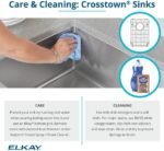 Elkay Crosstown 16 Gauge Stainless Steel 32-1/2" x 18" x 10" Single Bowl Undermount Sink Kit with Fa…