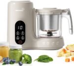 Grownsy Baby Food Maker with Stainless Steel Steam Basket,Steamer & Blender