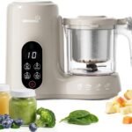Grownsy Baby Food Maker with Stainless Steel Steam Basket,Steamer & Blender