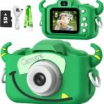 Goopow Kids Camera Toys for 3-8 Year Old Girls Boys,Children Digital Video Camcorder Camera with Car…