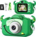 Goopow Kids Camera Toys for 3-8 Year Old Girls Boys,Children Digital Video Camcorder Camera with Car…