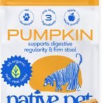 Native Pet Pumpkin for Dogs - Organic Dog Food Topper Powder - Promotes Firm Stools, Supports Digest…