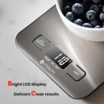 Etekcity Food Kitchen Scale, Digital Grams and Ounces, 11lb