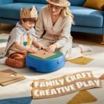 ZLOKLA Electric Cardboard Cutter for Kids – Kid-Safe Cardboard Saw for DIY STEAM Projects & 3D Model…