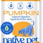 Native Pet Pumpkin for Dogs - Organic Dog Food Topper Powder - Promotes Firm Stools, Supports Digest…
