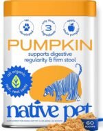Native Pet Pumpkin for Dogs - Organic Dog Food Topper Powder - Promotes Firm Stools, Supports Digest…