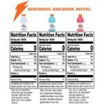 Gatorade G Zero Sports Drink, Glacier Freeze, Glacier Cherry, Berry Variety Pack, 12 Fl Oz (Pack of…