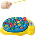 Let's Go Fishin' Game by Pressman - The Original Fast-Action Fishing Game!, 1-4 players