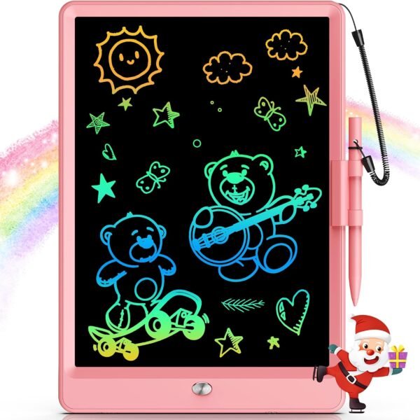 Bravokids 10 Inch LCD Writing Tablet for 3-8 Year Olds - Electronic Drawing Pad and Doodle Board as…