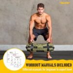Elite Sports Workout Sandbag for Versatile, Intensive Core Muscles Fitness, Strength Training with S…