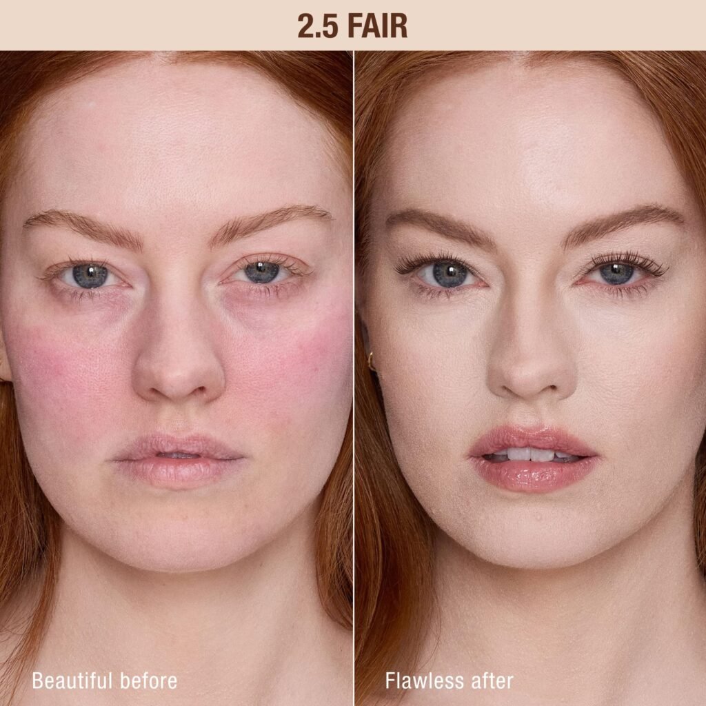 Charlotte Tilbury AIRbrush Flawless Blur Concealer - Longwear Concealer for Dark Circles, Blemishes,…