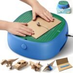 ZLOKLA Electric Cardboard Cutter for Kids – Kid-Safe Cardboard Saw for DIY STEAM Projects & 3D Model…