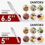 Cuisine::pro Damashiro Kumi 7-Piece Kitchen Knife Set with Magnetic Block