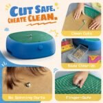 ZLOKLA Electric Cardboard Cutter for Kids – Kid-Safe Cardboard Saw for DIY STEAM Projects & 3D Model…