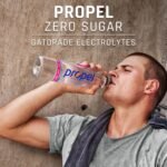 Propel Electrolyte Water, Kiwi Strawberry, 12 fl oz Bottles, (8 Pack)
