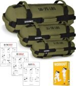 Elite Sports Workout Sandbag for Versatile, Intensive Core Muscles Fitness, Strength Training with S…