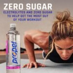 Propel Electrolyte Water, Kiwi Strawberry, 12 fl oz Bottles, (8 Pack)