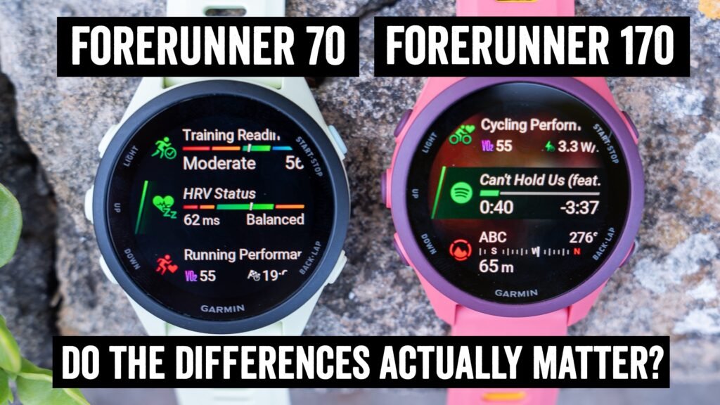 Garmin Forerunner 70 vs Forerunner 170 Comparison: 27 Feature Differences!